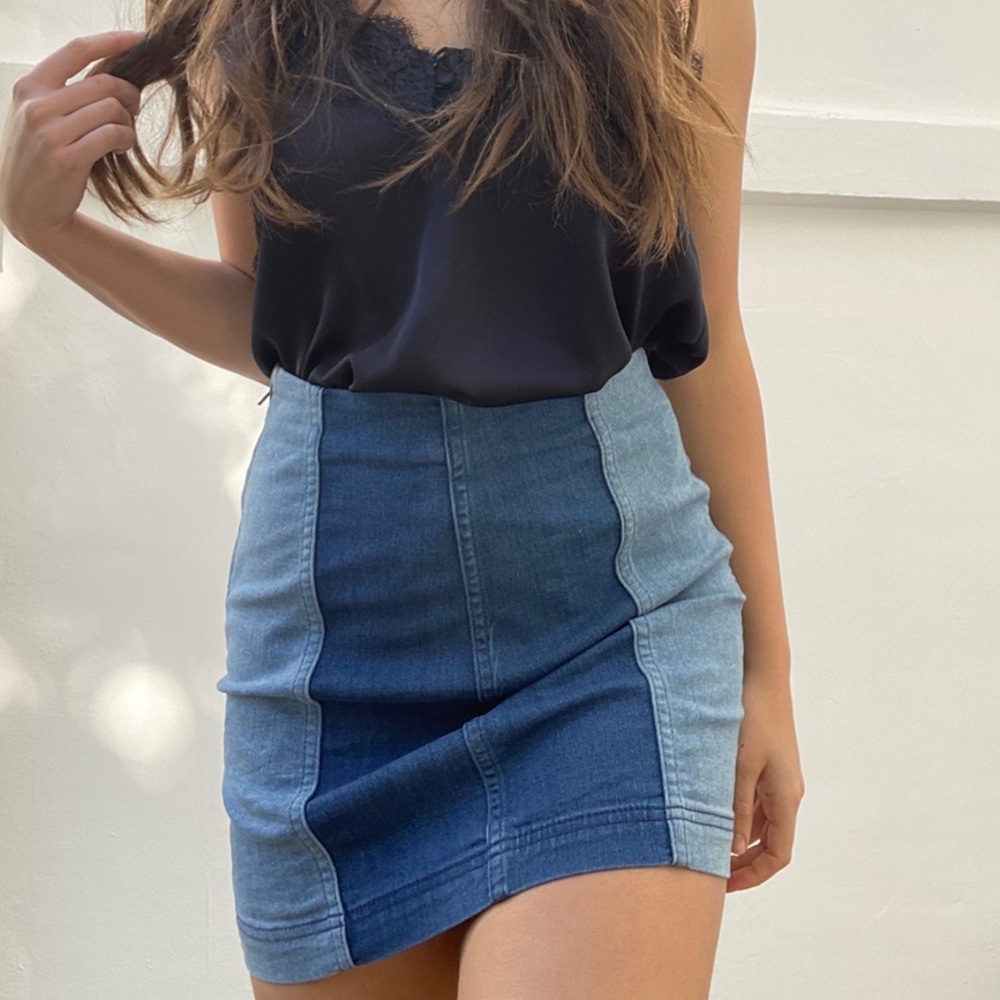 Jean Skirt